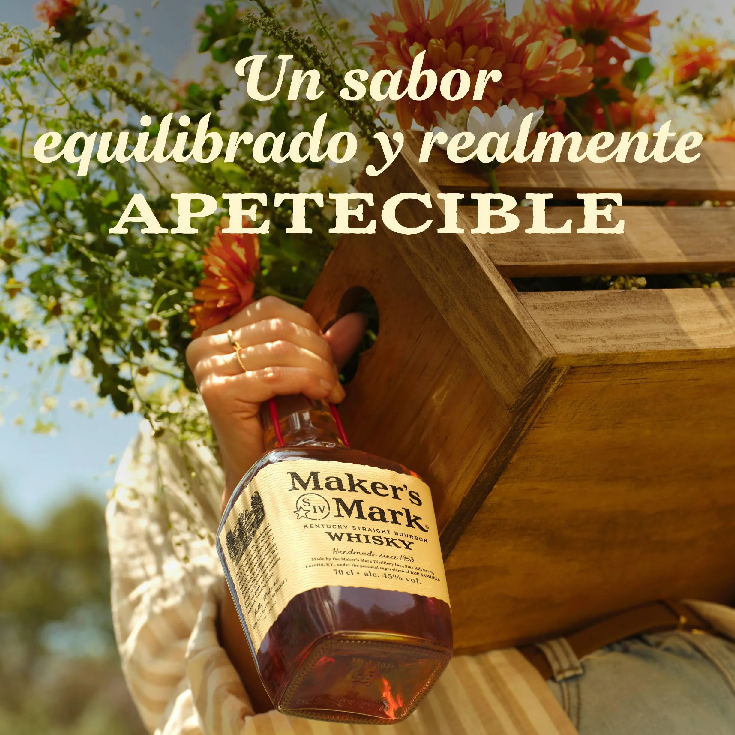 Maker's Mark Whisky Kentucky Straight Bourbon 70cl