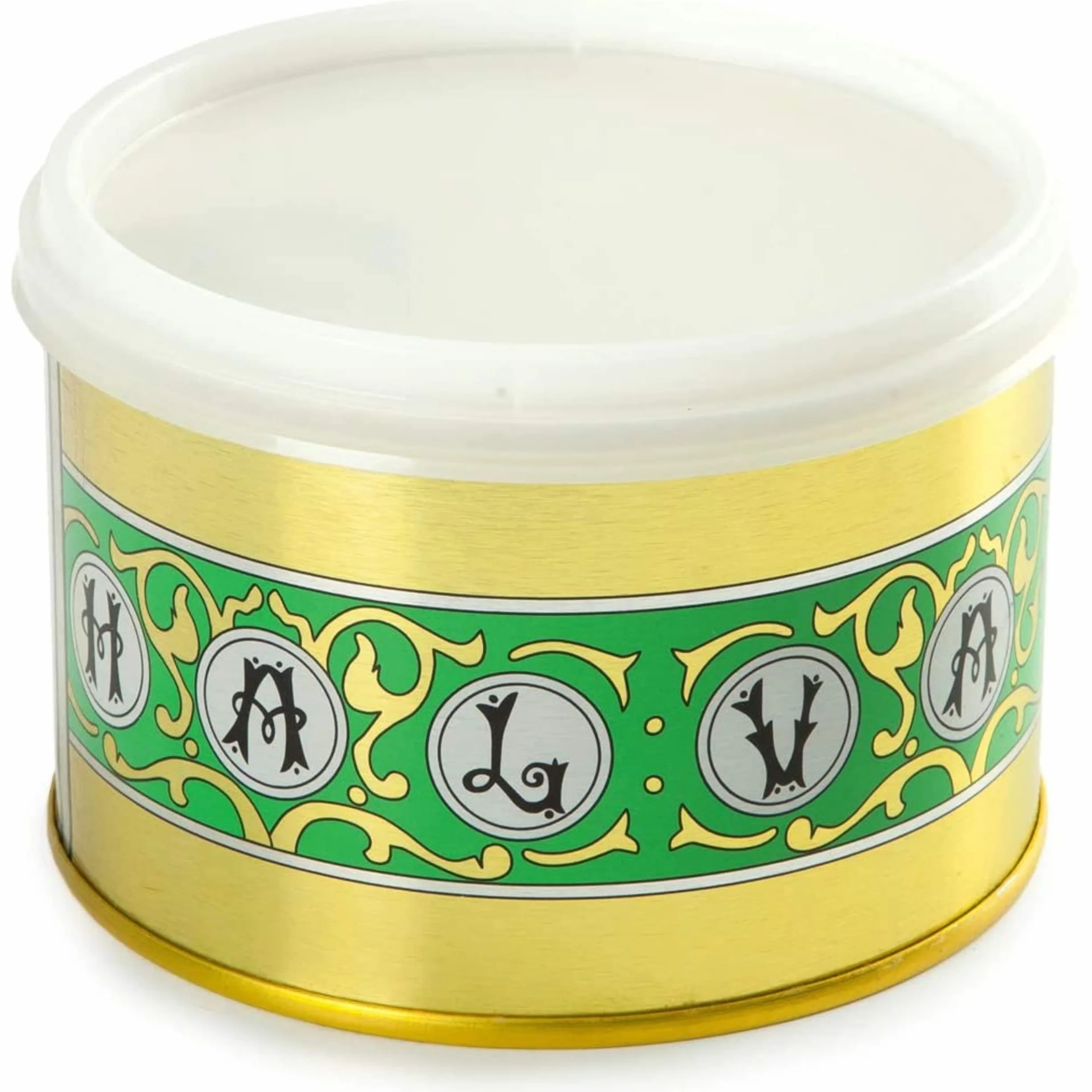 HALVA400-Halva Con Gota De Pistacho O Vainilla (Lote De 2 cajas) Muy apreciado por todo el mundo rico en nutrientes, proteínas y calcio, un excelente postre para grandes y pequeños.