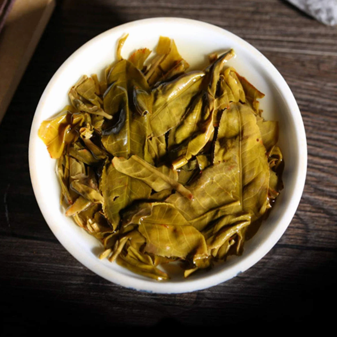 2009 Raw Tea Menghai Dayi 7542 Sheng Pu-Erh Tea Cake 357g P251 Tè verde naturale