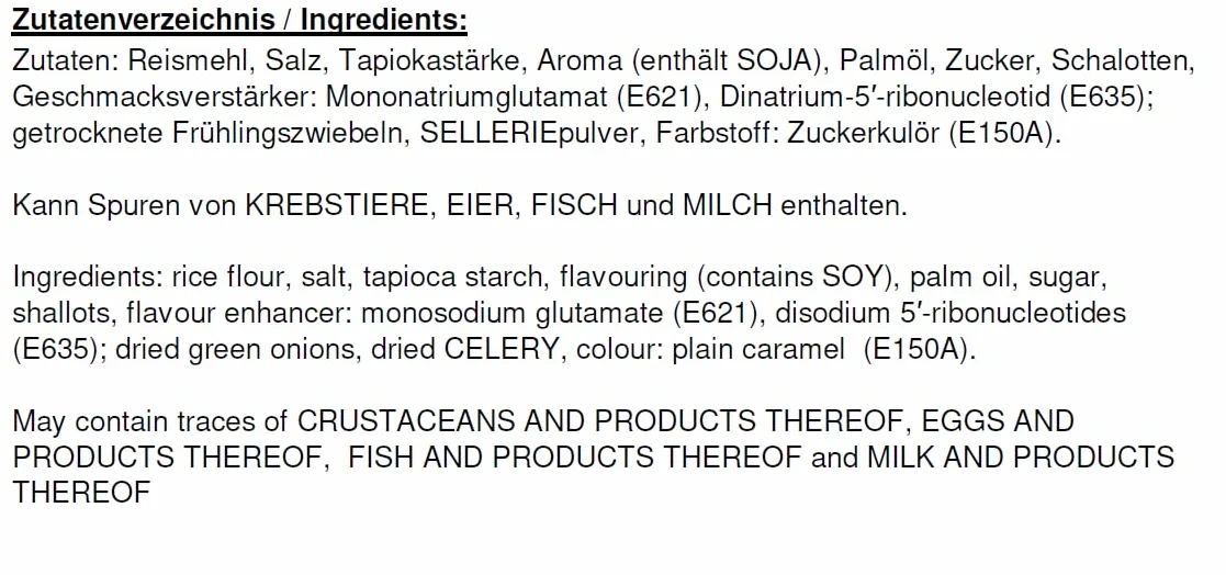 MAMA Fideos de arroz instantáneos ternera sin gluten 55 g Lote 24