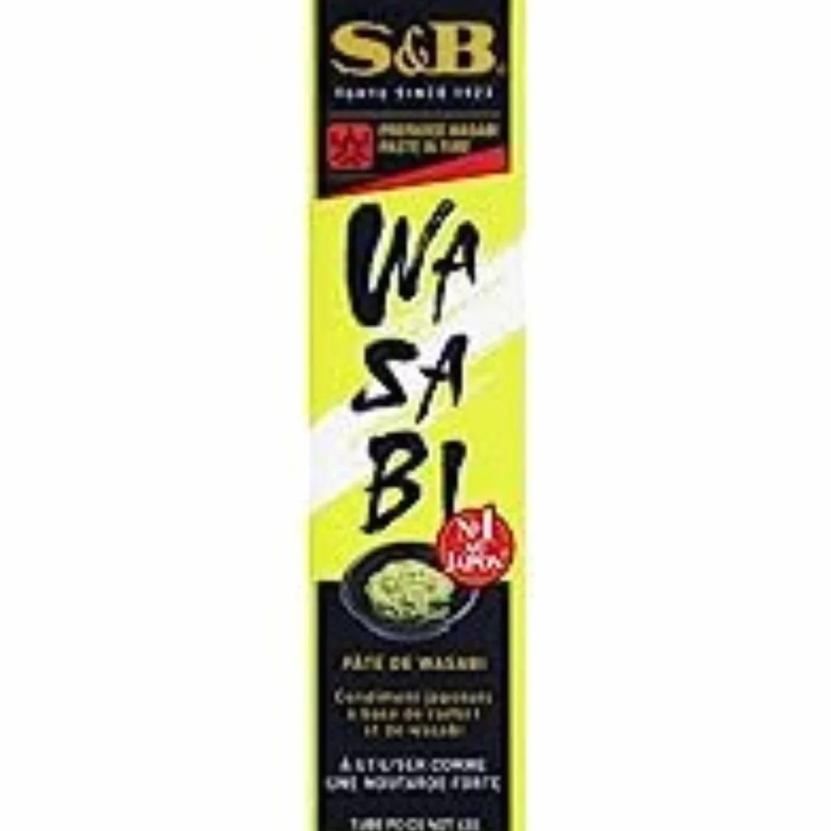 S&B Pasta wasabi – Tubo de 43 g
