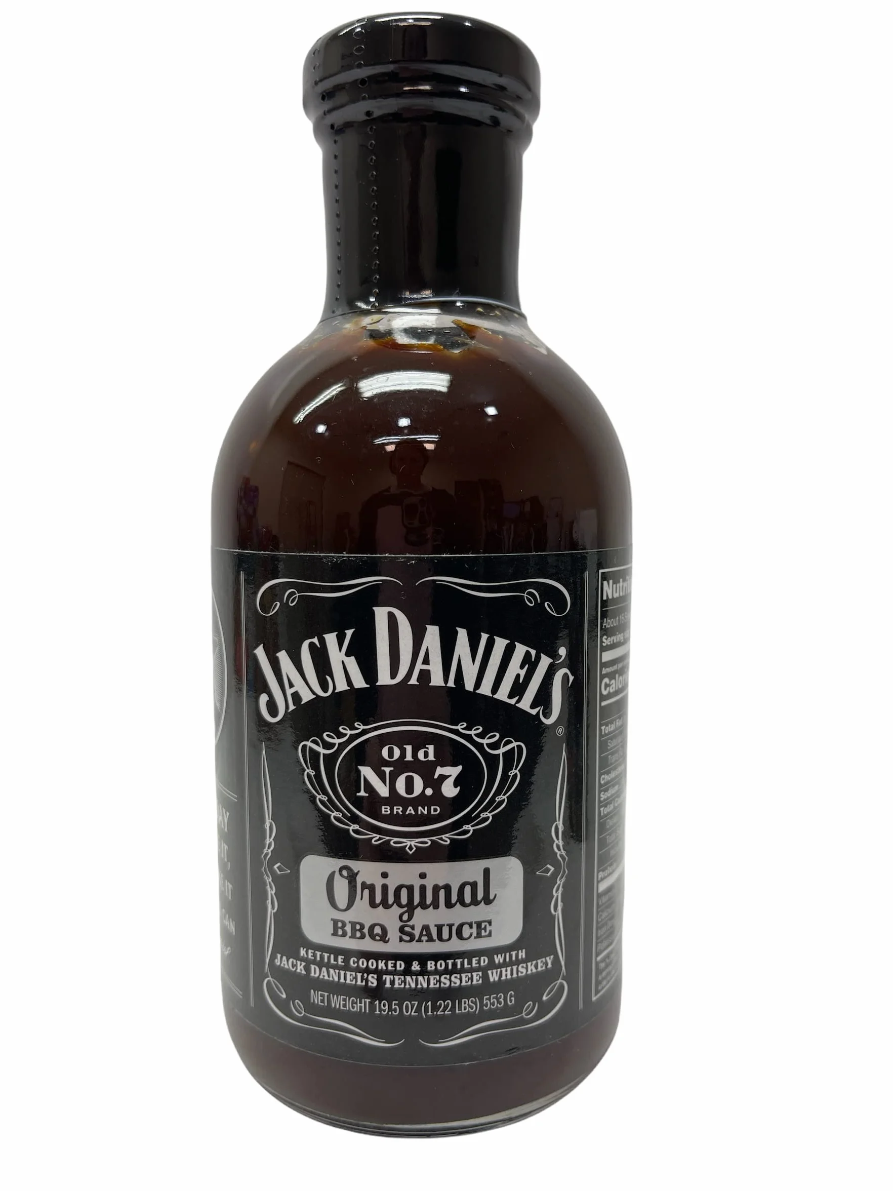 Jack Daniels 19.5oz BBQ Sauce Bundle: Original, Sweet & Spicy, Honey and Recipe Card
