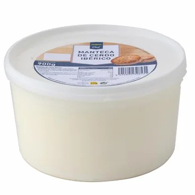 Manteca de Cerdo Ibérico Chef 900g Auténtica Tradicional