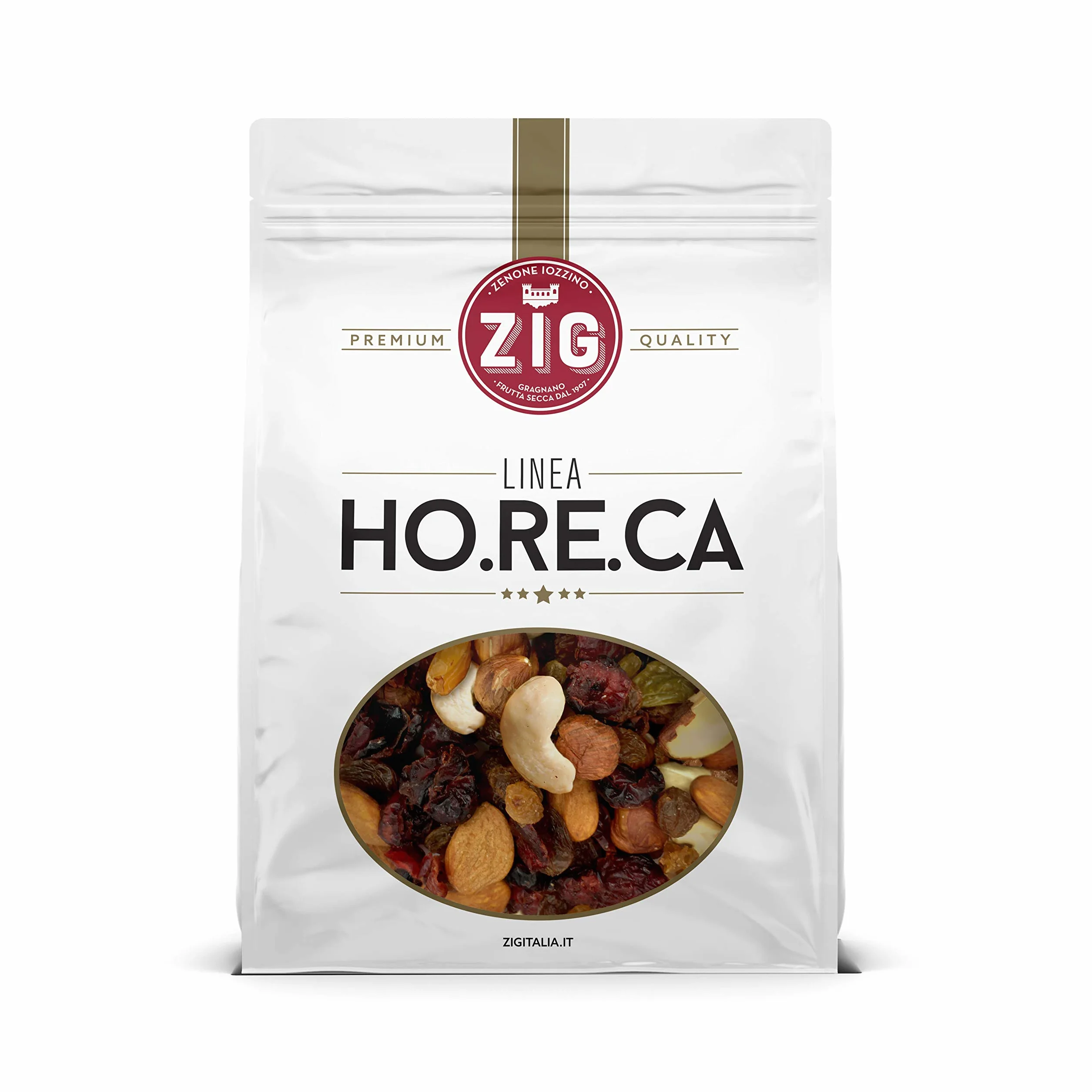 ZIG - HORECA -mix energy fruta seca| anacardos, nueces, almendras, avellanas, arándanos, uva pasas 1 kg