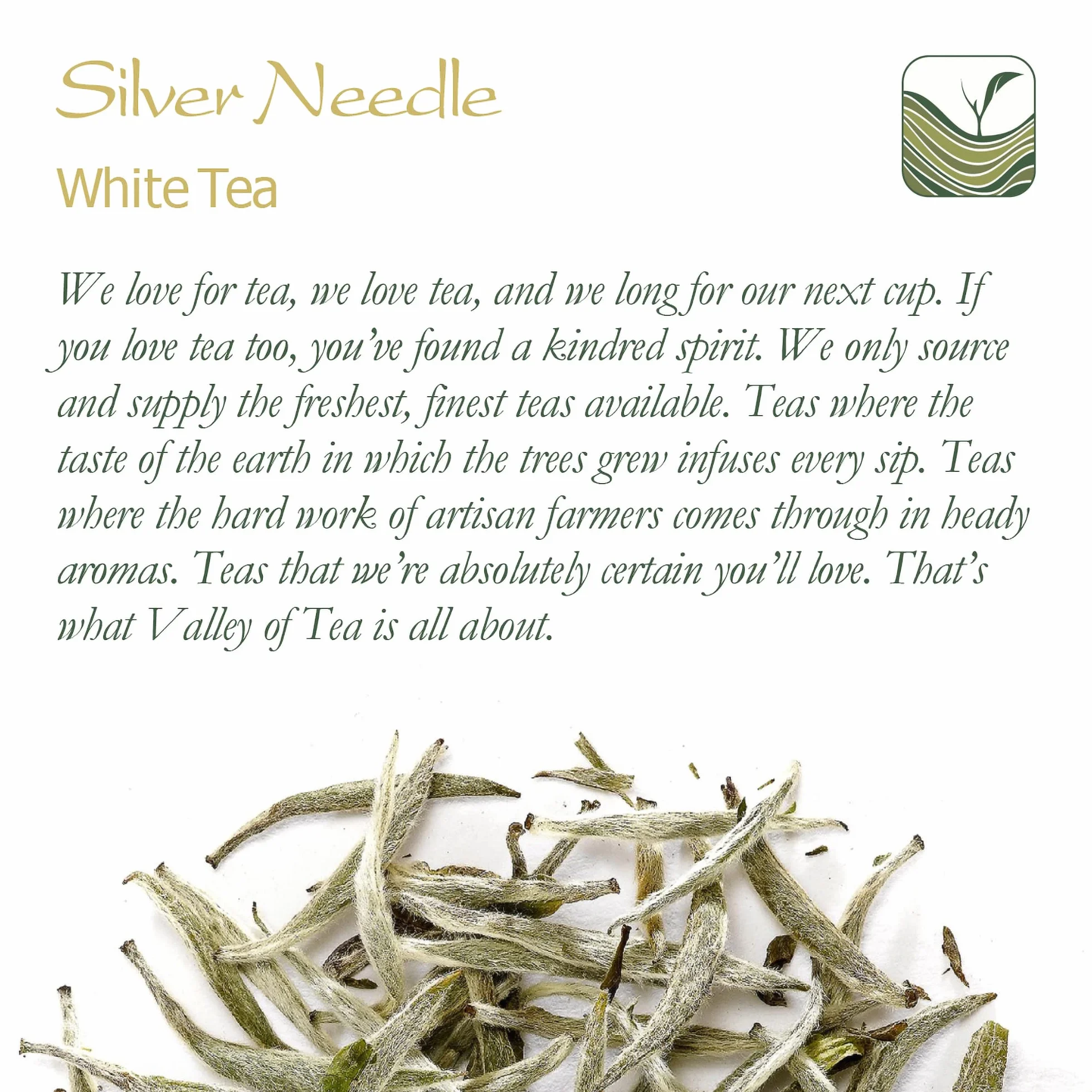 Bai Hao Yin Zhen Silver Needle Té Blanca China 40g