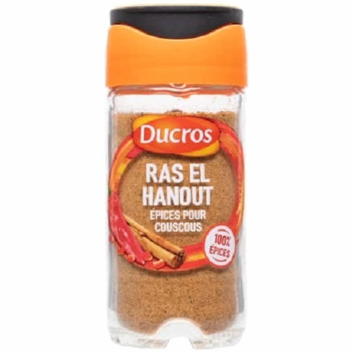 Ducros Ras El Hanout - Especias Cous - Botella de 42 g