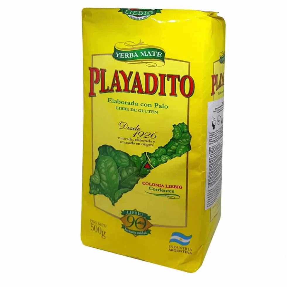 Playadito Yerba Mate - Con palos (7 x 500gr)