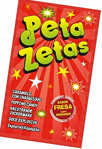 PETA ZETAS SABOR FRESA TUTTI FRUTTI 50 UNITS
