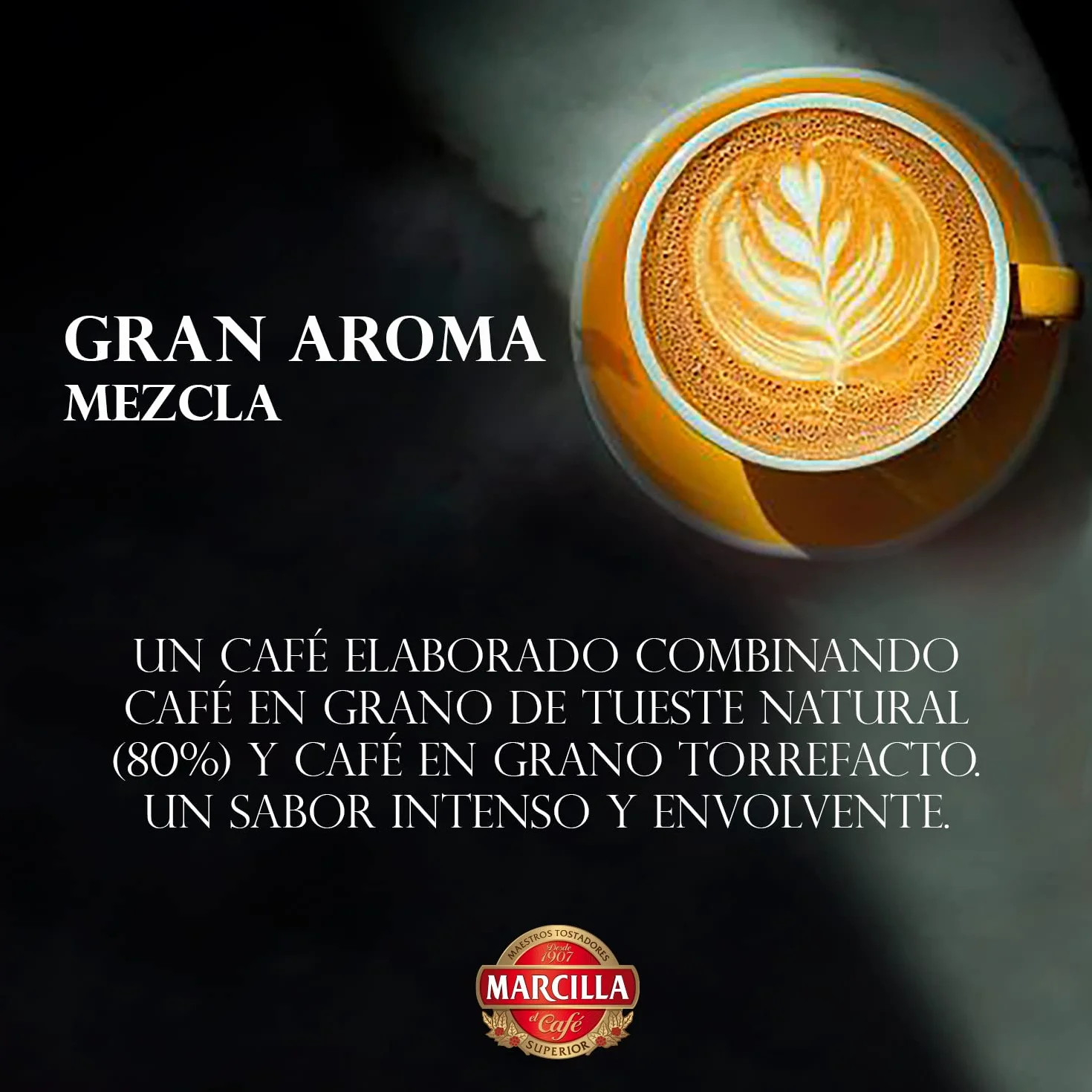 Marcilla Café Grano Gran Aroma 1000g