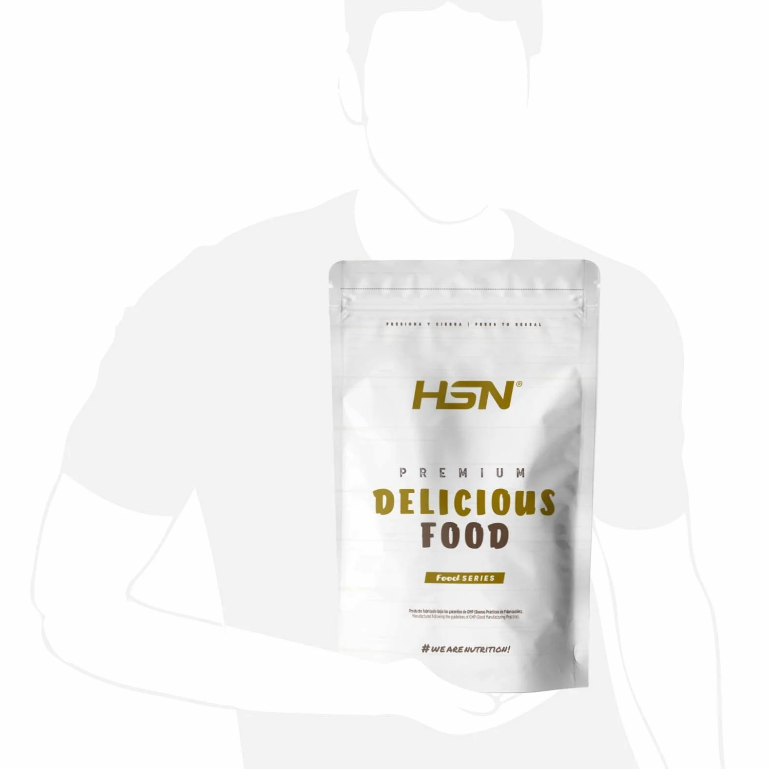 Huevo Entero en Polvo HSN 2 Kg Proteína 100% Pura de Huevos de Gallinas de Suelo no Enjauladas No-GMO Sin Gluten