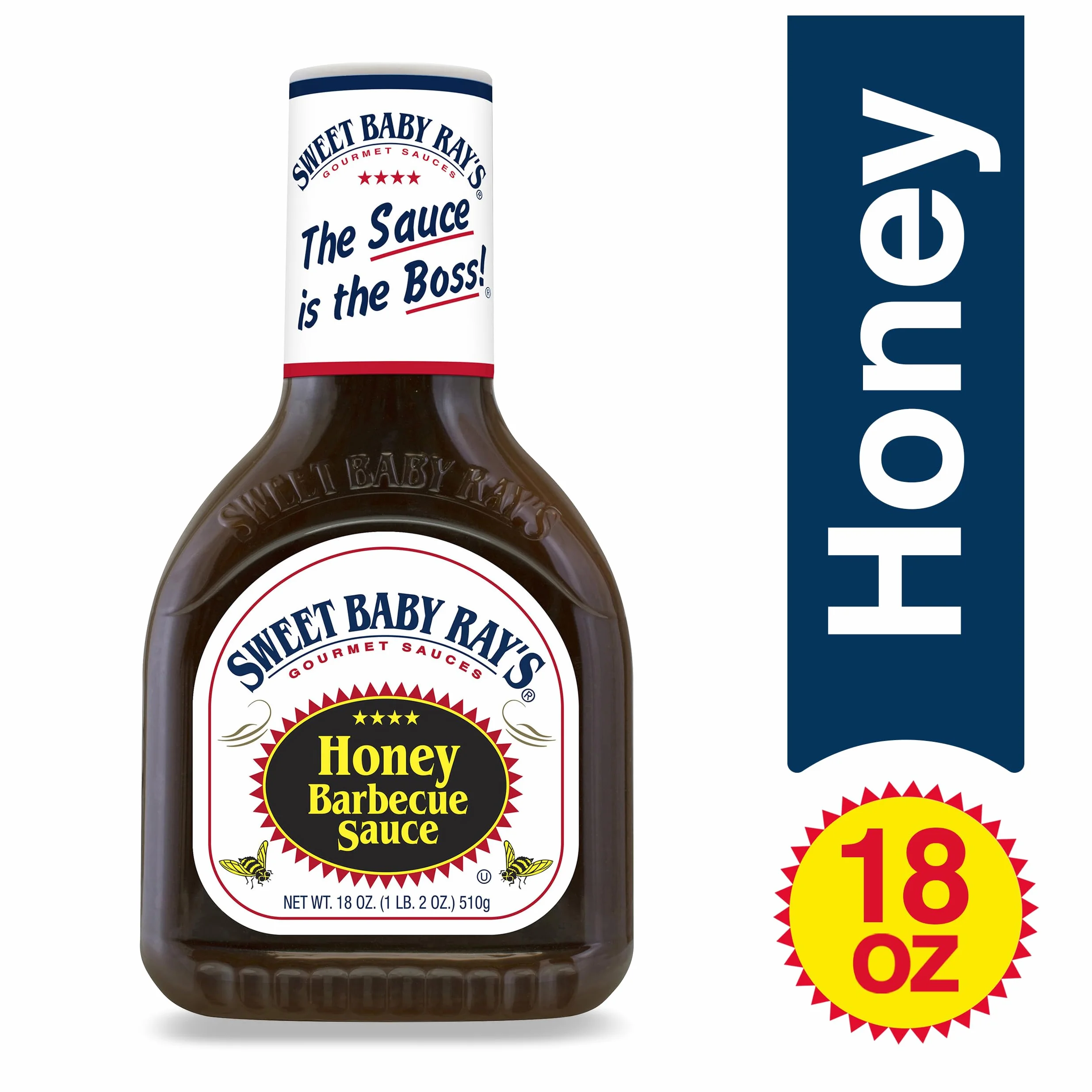 Sweet Baby Ray's BBQ Sauce 18 oz Pack of 3 Honey