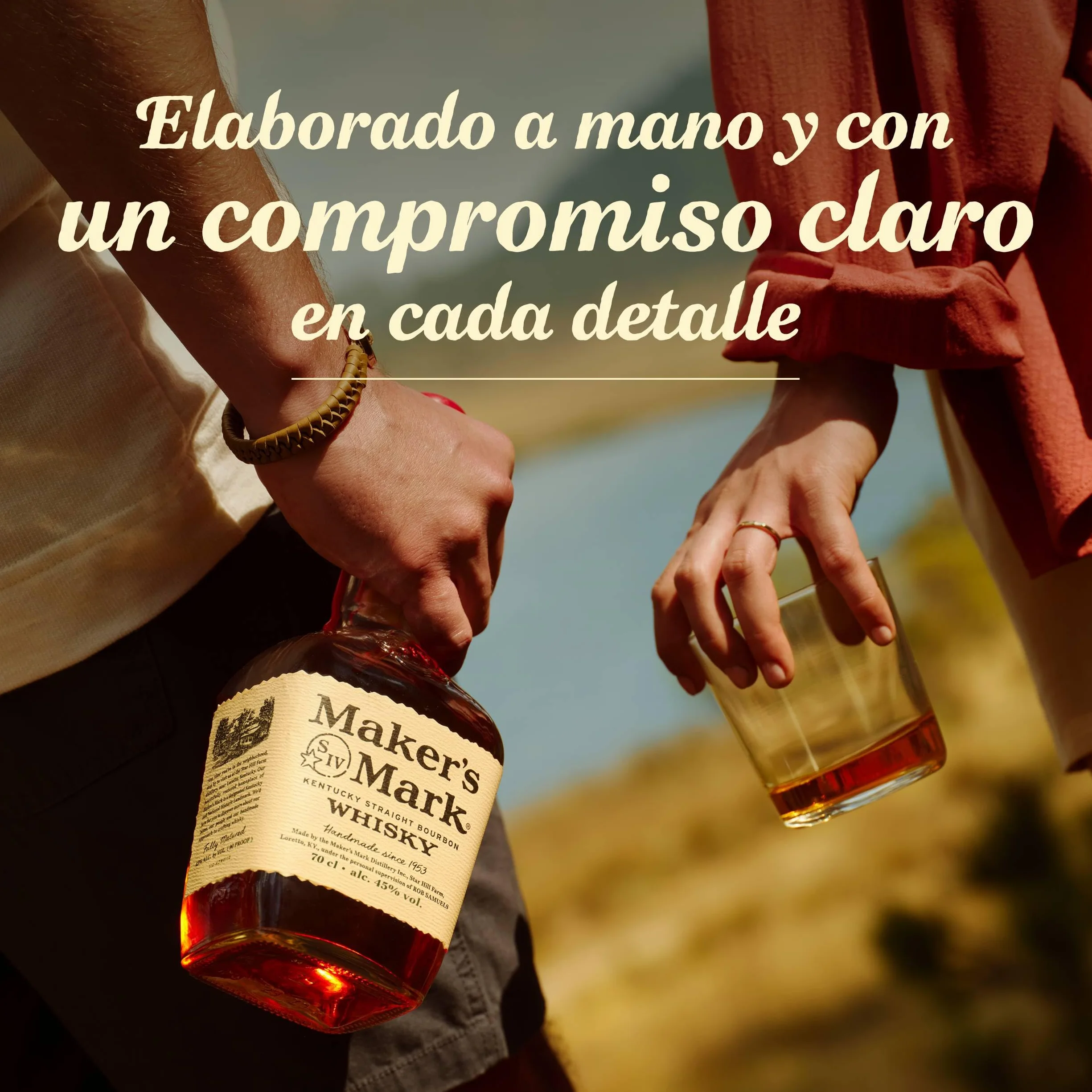 Maker's Mark Whisky Kentucky Straight Bourbon 70cl