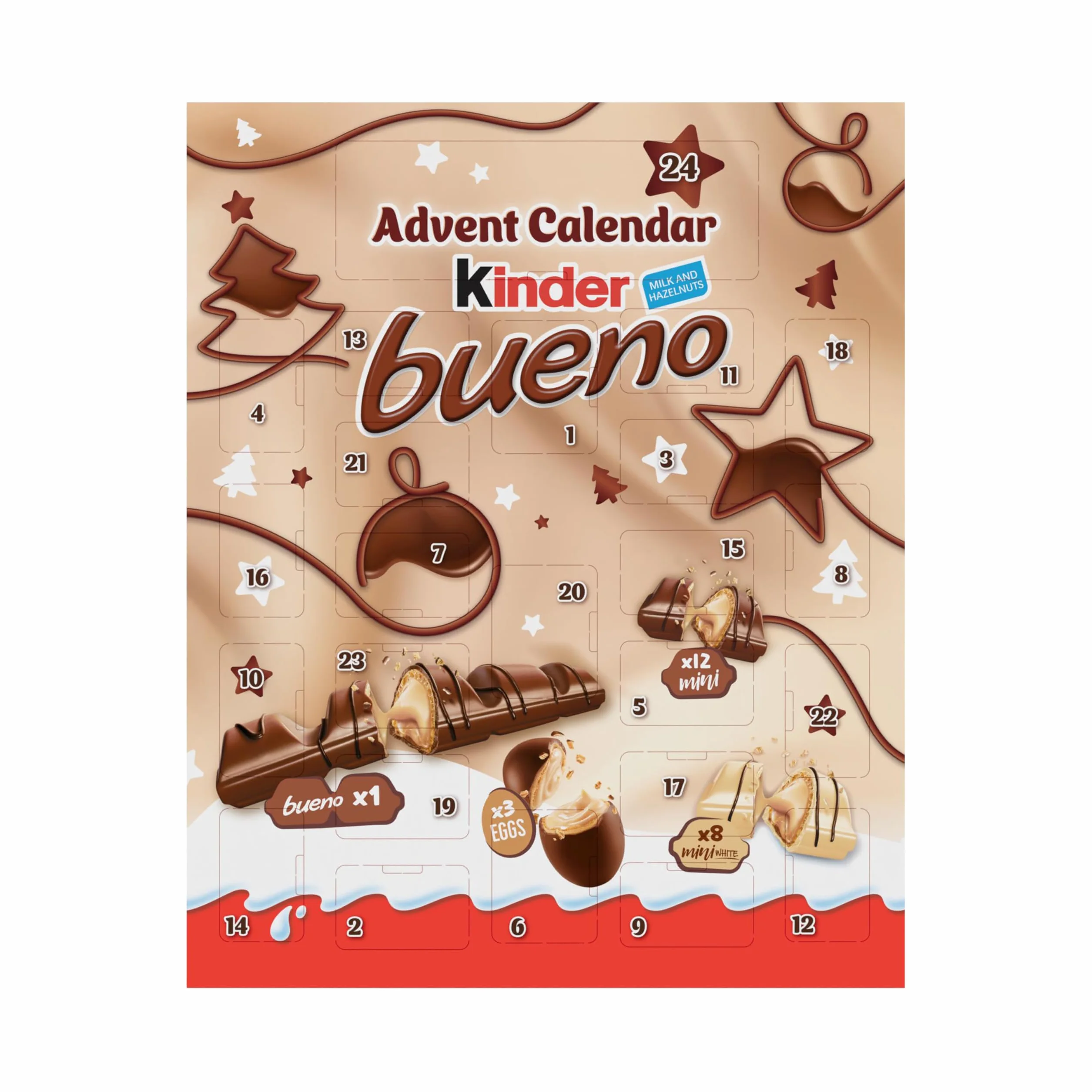 Kinder Bueno Calendario de Adviento 181 g