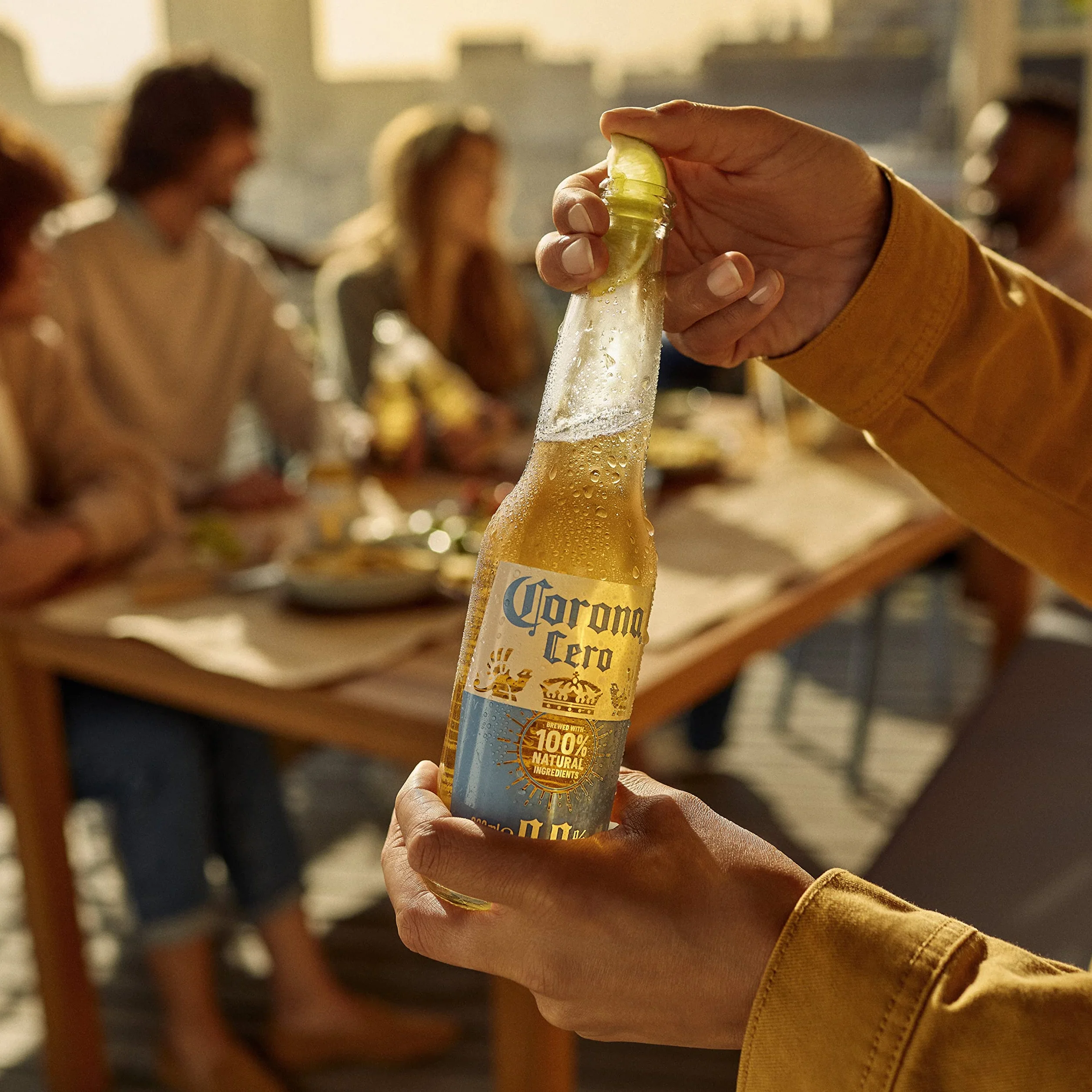 Corona Cero 24 botellas 33 cl Cerveza 0.0% Alcohol Ingredientes Naturales