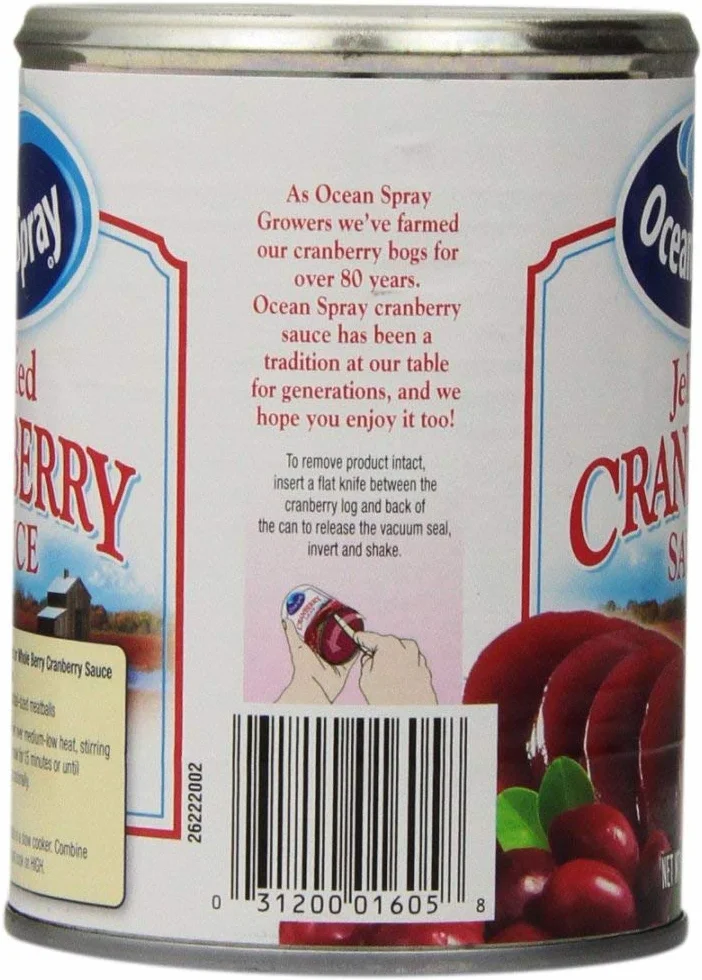 Ocean Spray Jellied Cranberry Sauce 14 oz 3 pk