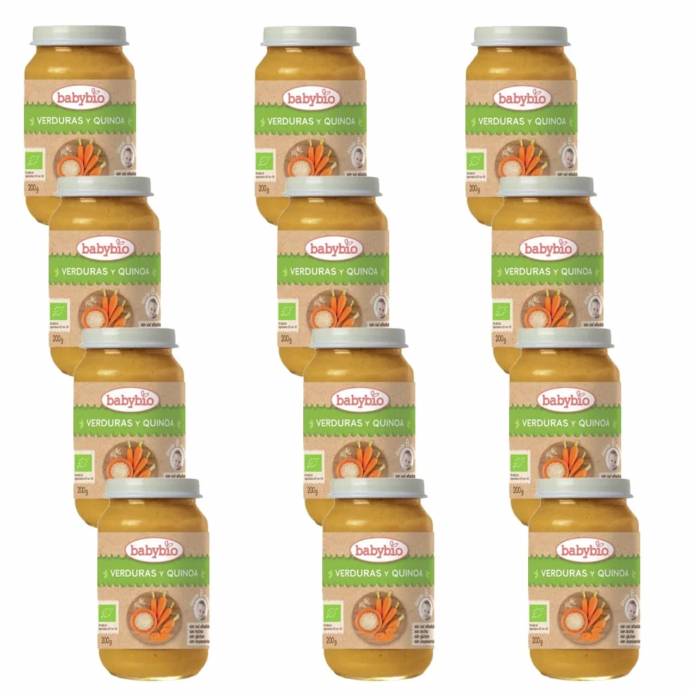 Babybio Menu De Dia Bio Verduras Y Quinoa 200G Desde 6 Meses