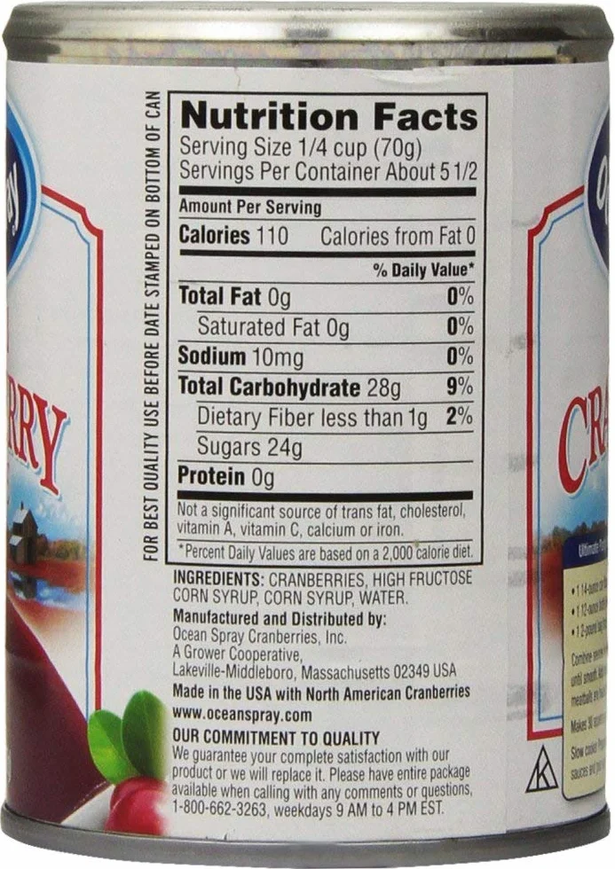 Ocean Spray Jellied Cranberry Sauce 14 oz 3 pk