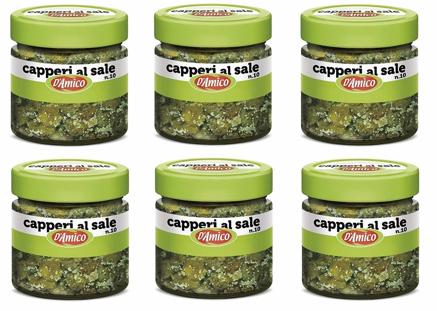 D'Amico Capperi al Sale Alcaparras de sal 70g