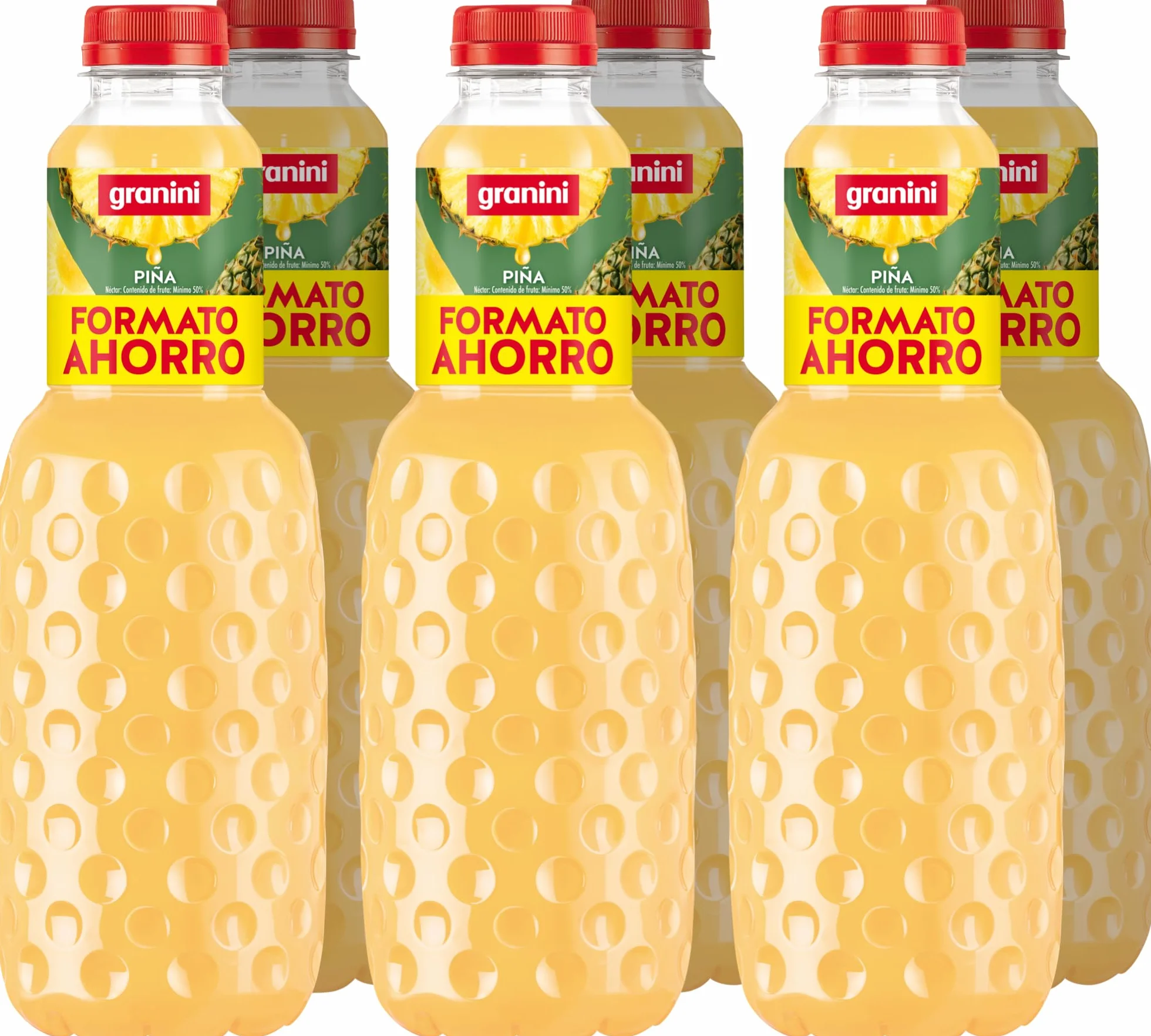 Granini Néctar de Piña Pack 6 x 1,5L