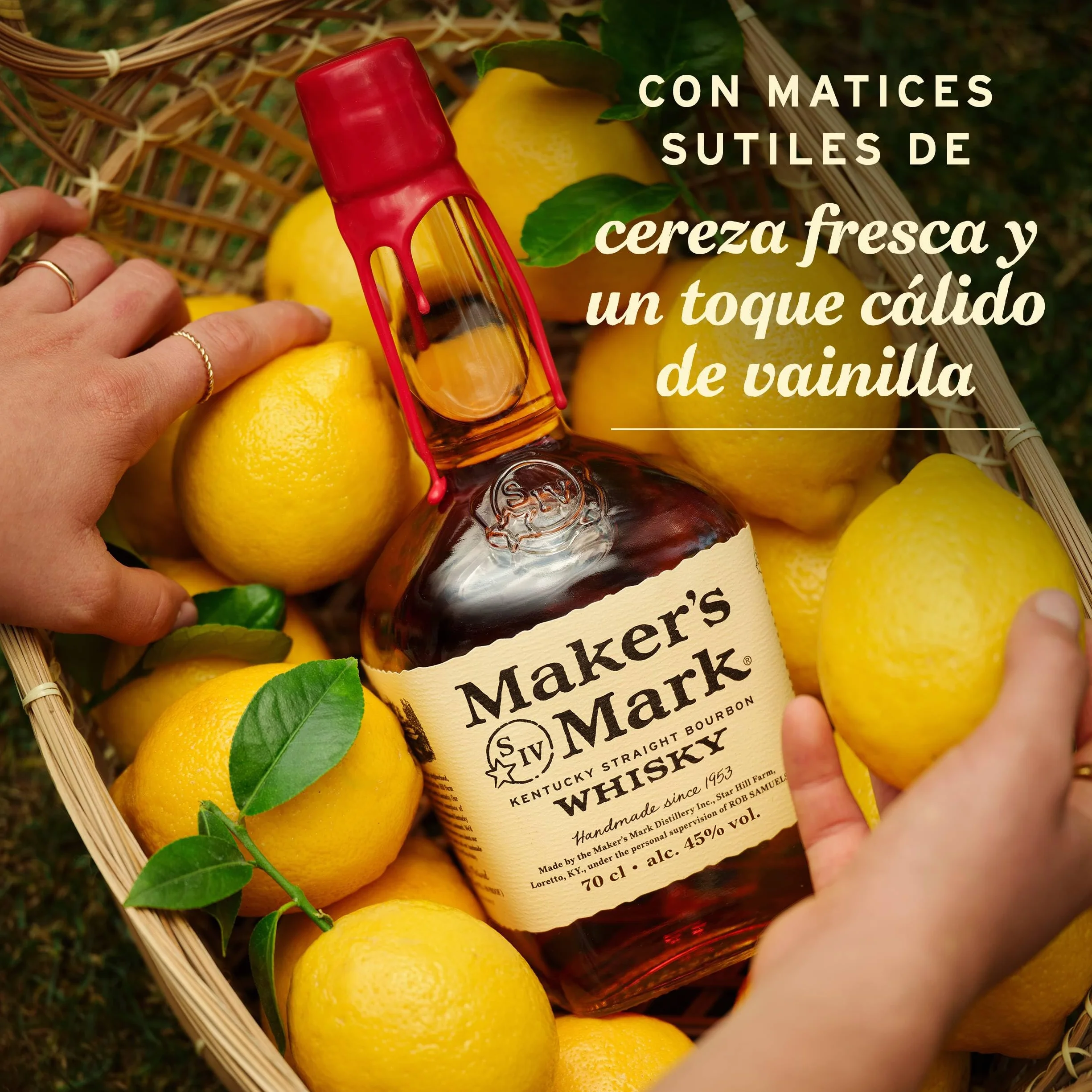 Maker's Mark Whisky Kentucky Straight Bourbon 70cl