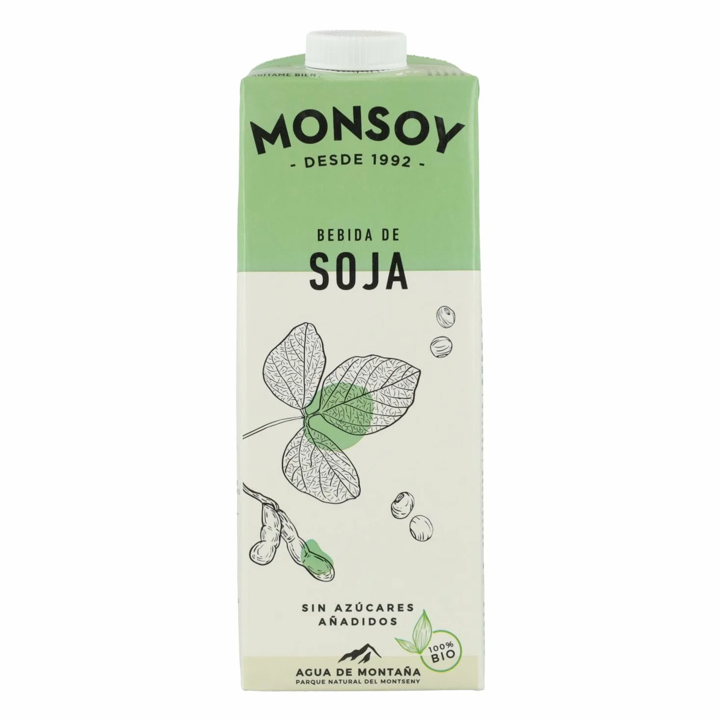 Pack 6ud Bebida Soja BIO Monsoy, 1L