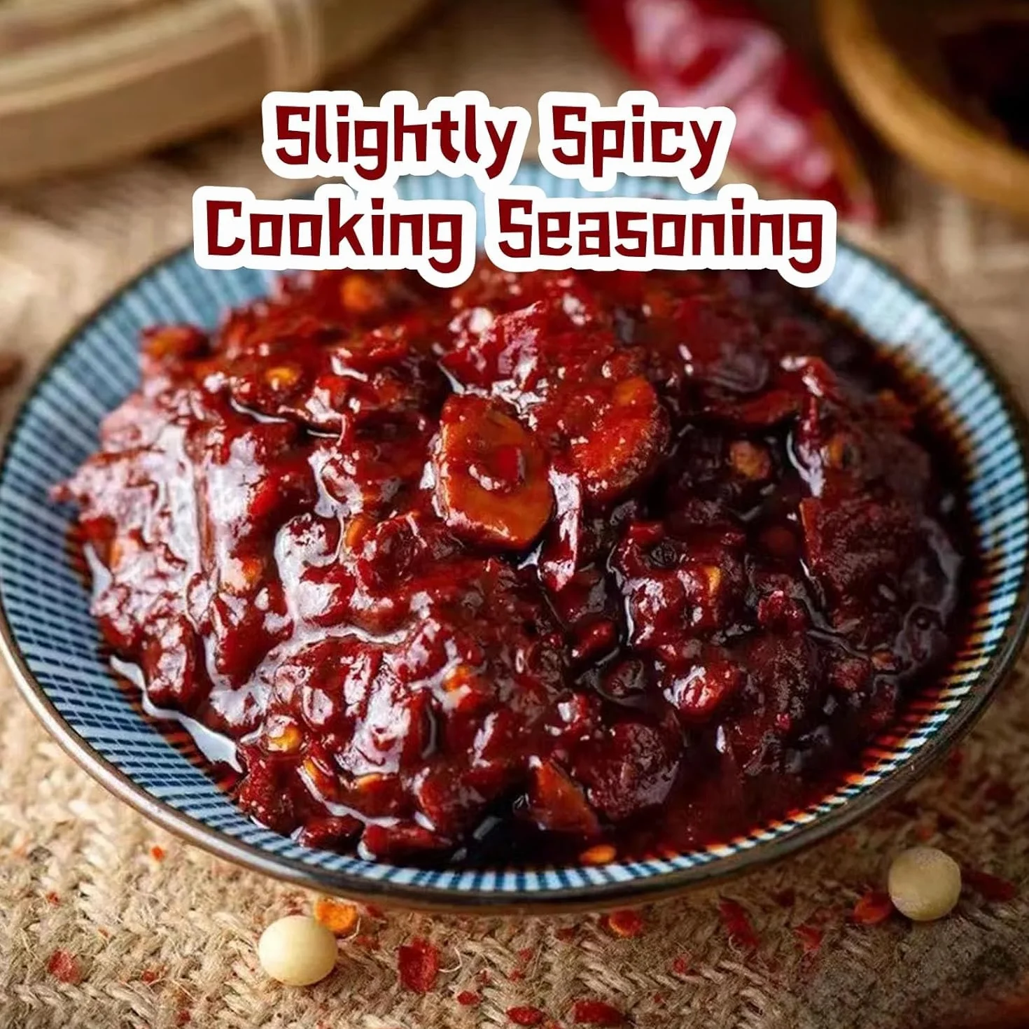 Doubanjiang 500g sticky chili bean sauce - Auténtica pasta de judías con chile rojo de Sichuan para cocinar y condimentar