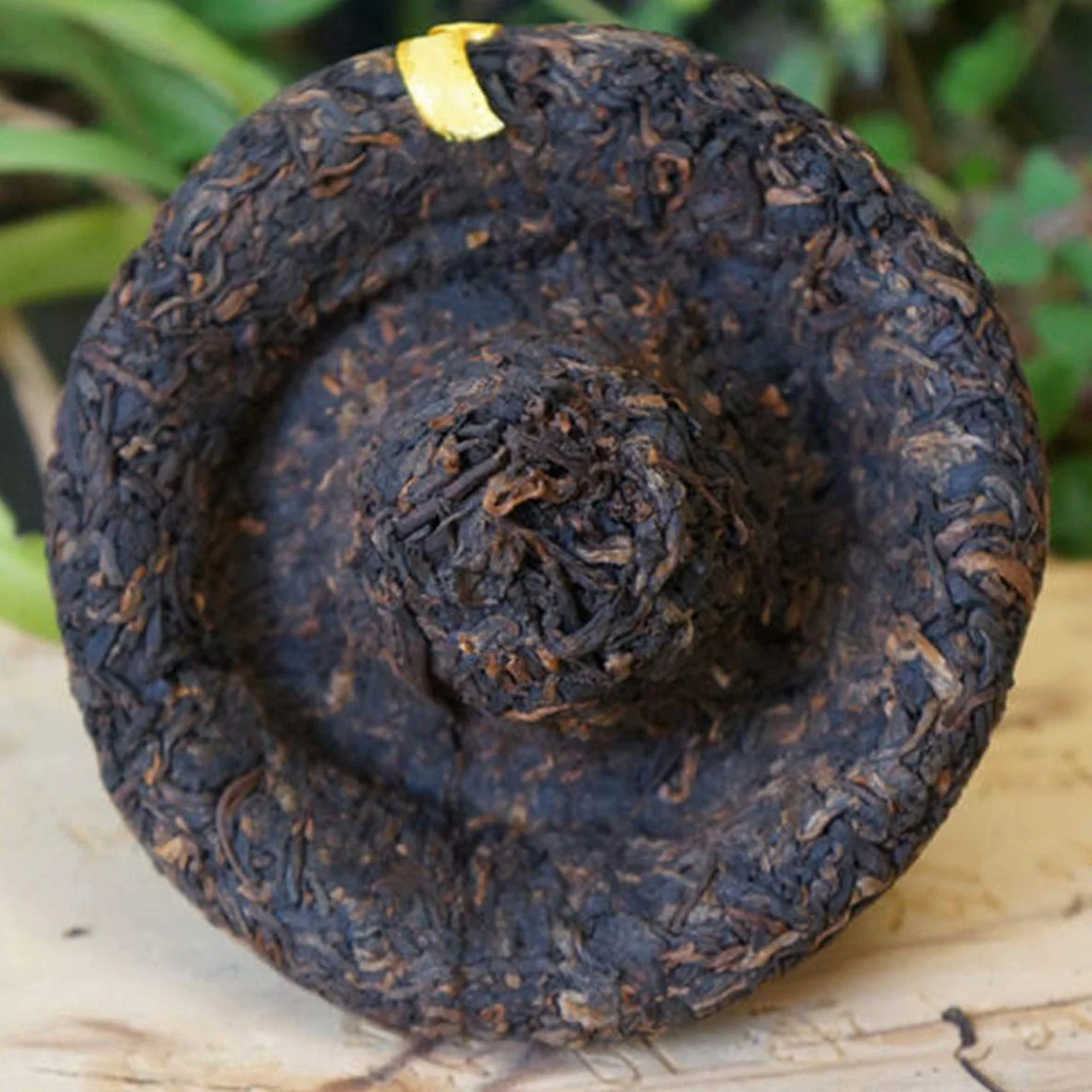 250g Forma de hongo Grandes montañas nevadas XiaGuan Puer Té negro Té maduro Pu-Erh