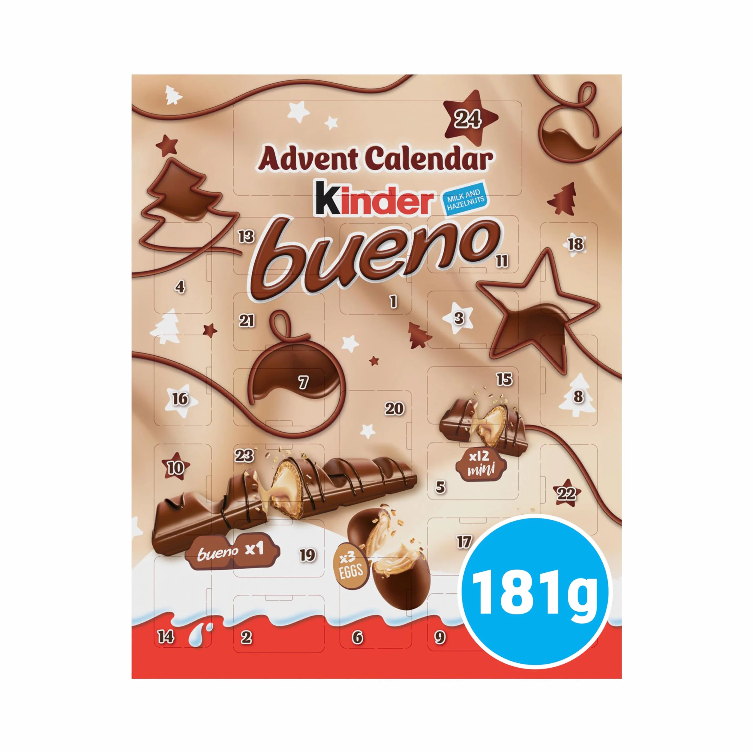 Kinder Bueno Calendario de Adviento 181 g