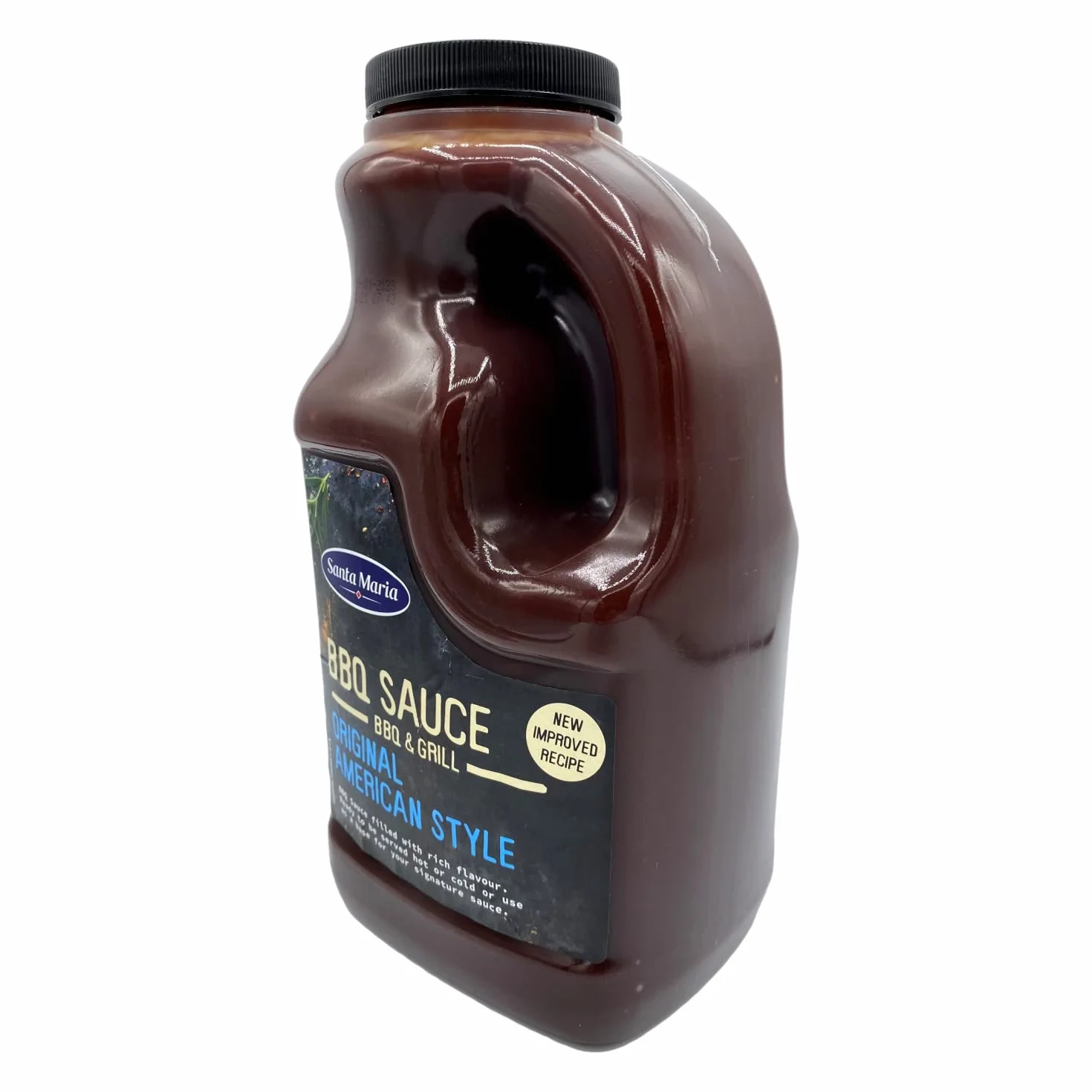 Santa Maria Salsa Barbacoa Dulce y Ahumado Condimento para Carnes BBQ Estilo Americano 2575 g