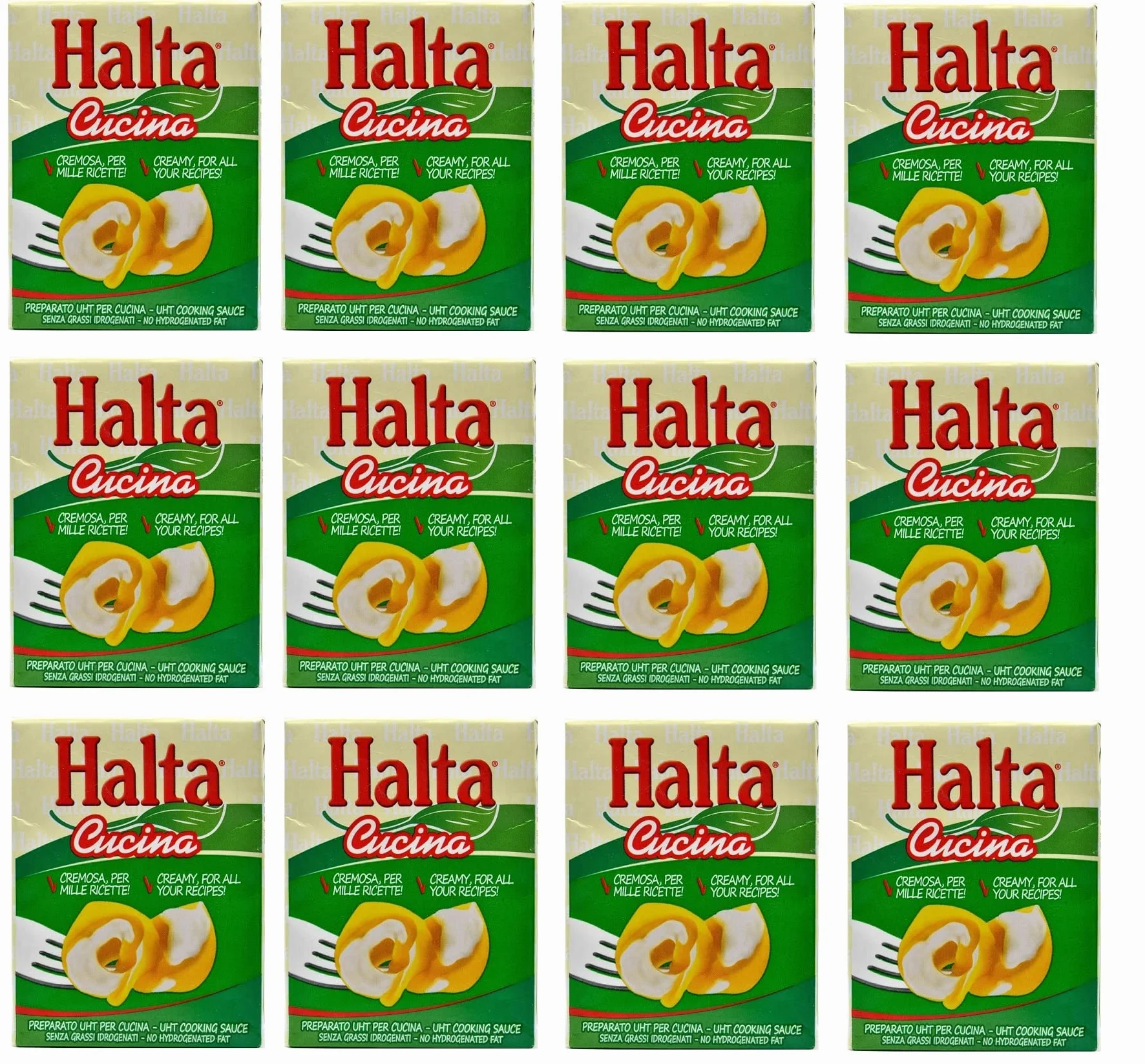 Halta Cucina Preparato Alimentare UHT 200 ml cremosa para cocina pasta salsas pizza