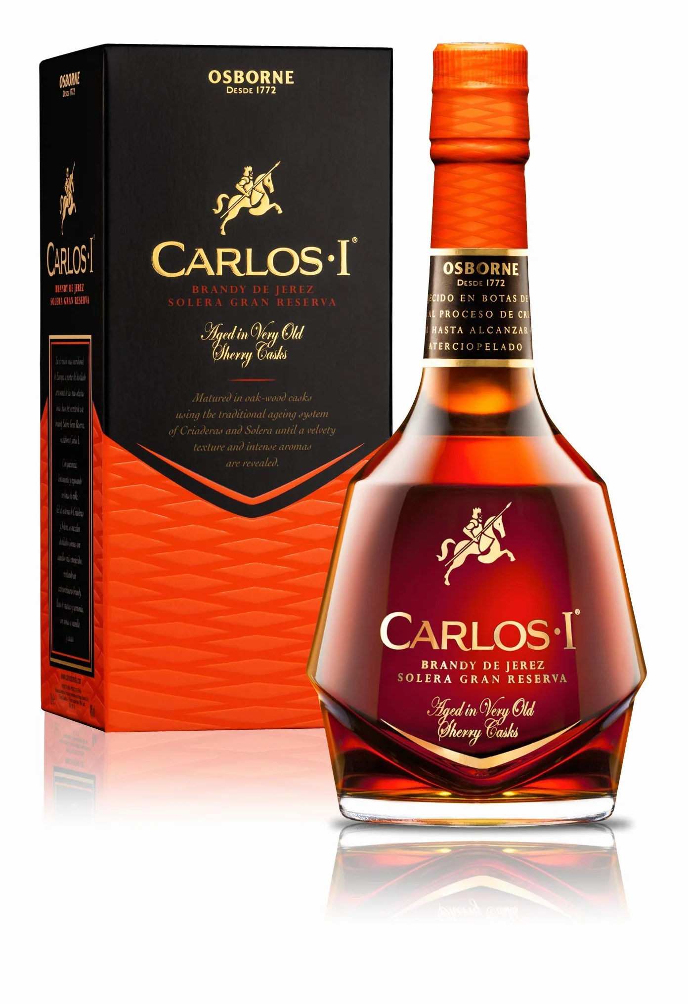 Carlos I Brandy D.O. Jerez Solera Gran Reserva 700 ml