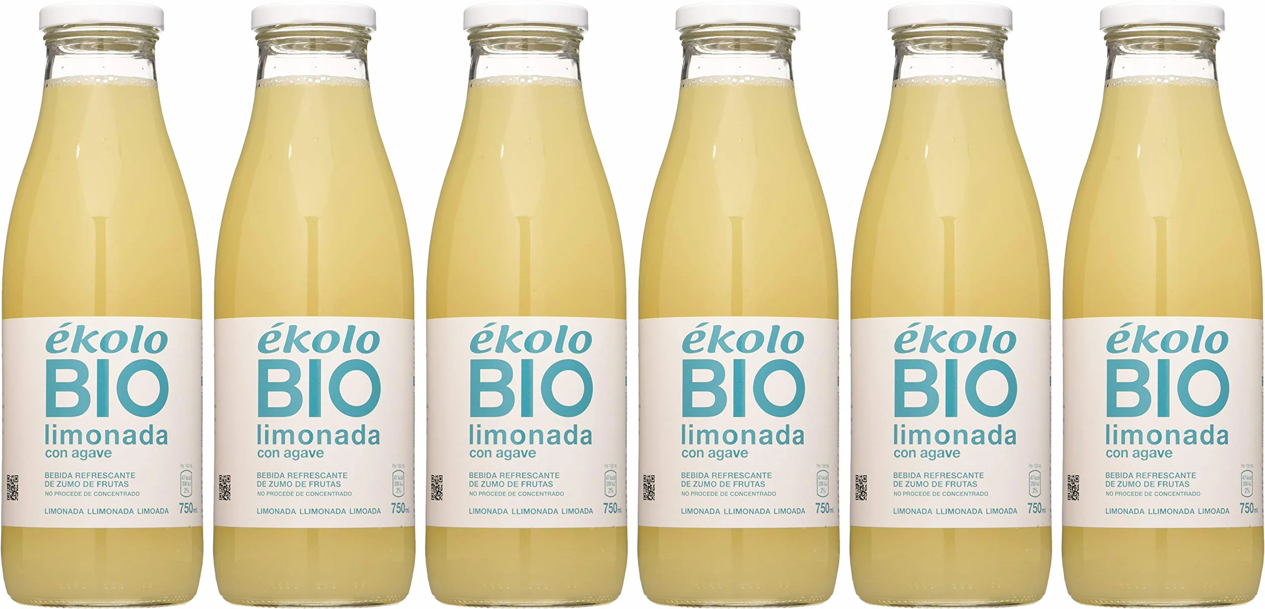 Ekolo Limonada Con Agave Ecológica 6 Botellas x 750Ml