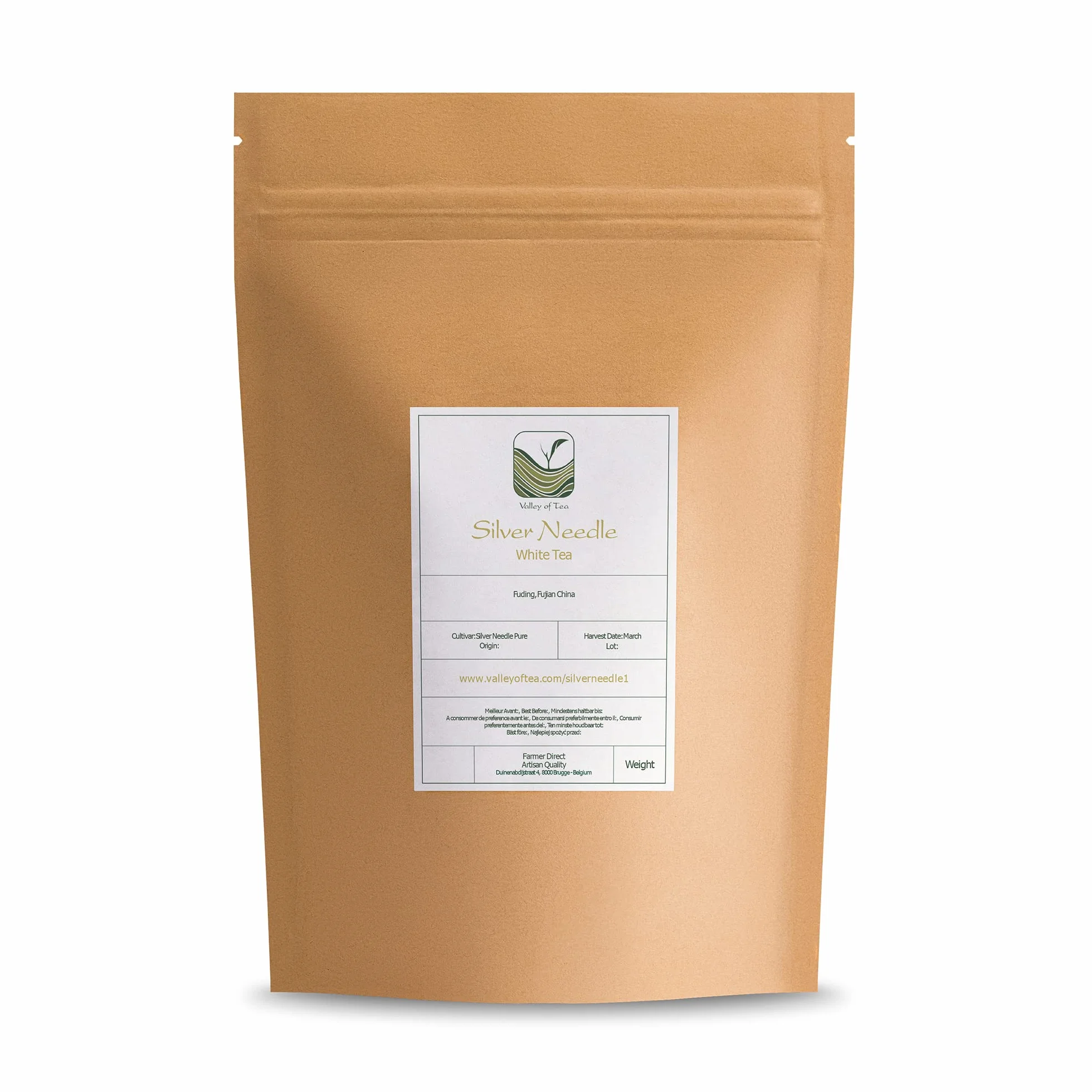 Bai Hao Yin Zhen Silver Needle Té Blanca China 40g