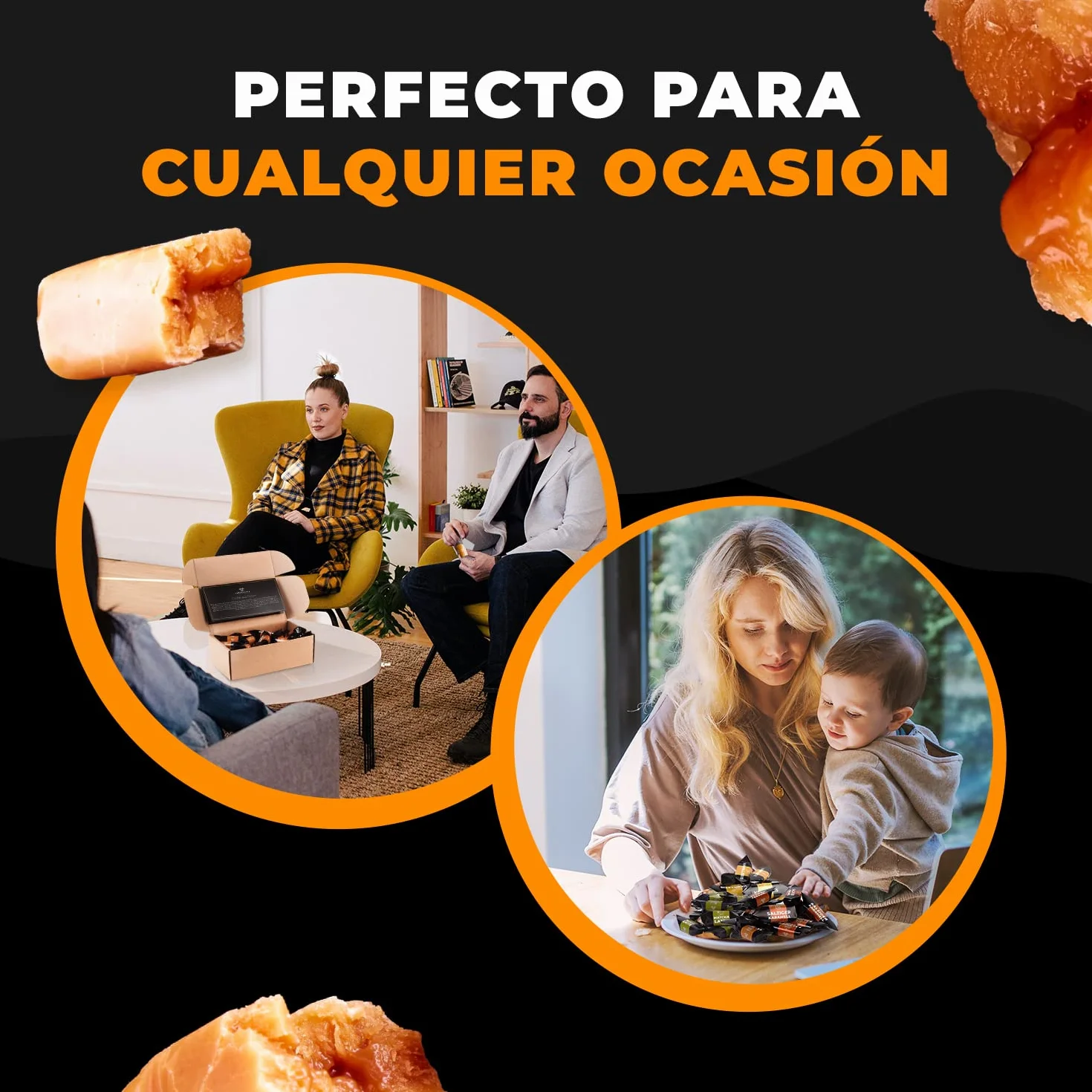 Mr Fudgesto Caramelos Tradicionales Toffee Frescos Caja 500g