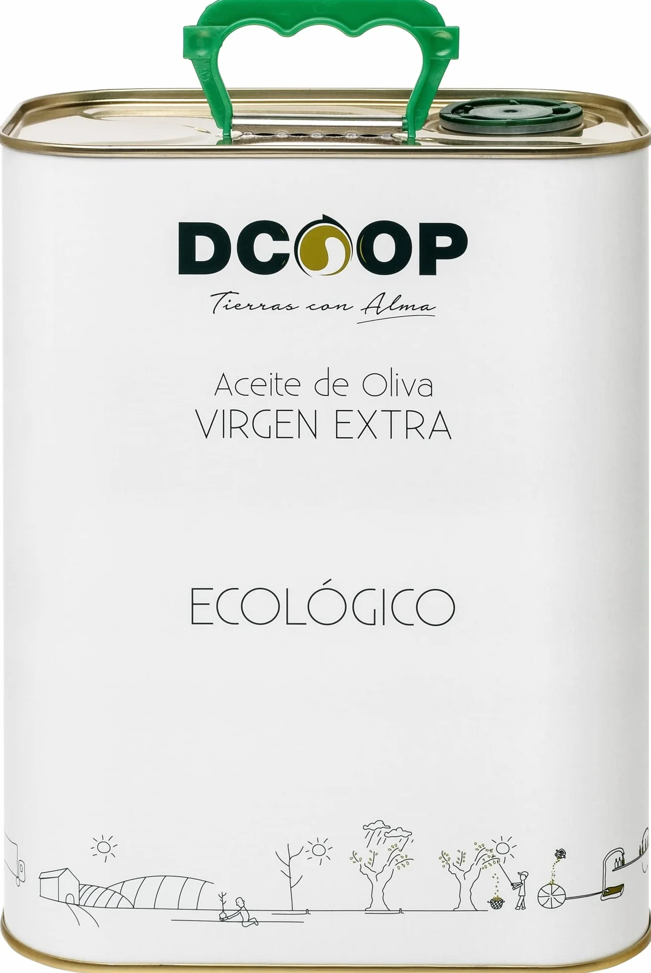 DCOOP Aceite De Oliva Virgen Extra Ecológico Coupage Premium Bio Lata 3L