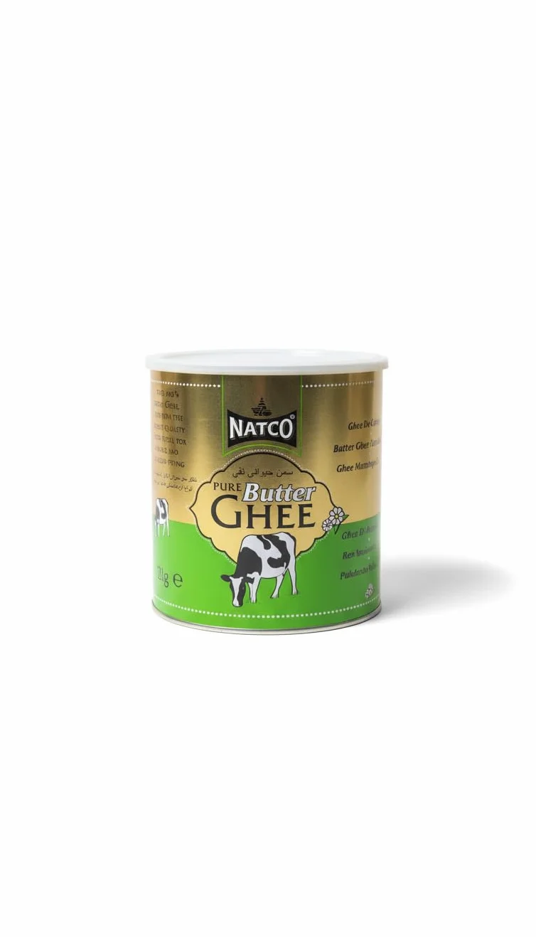 Natco Pure Butter Ghee Mantequilla Clarificada 2kg 100% Natural Sin Aditivos