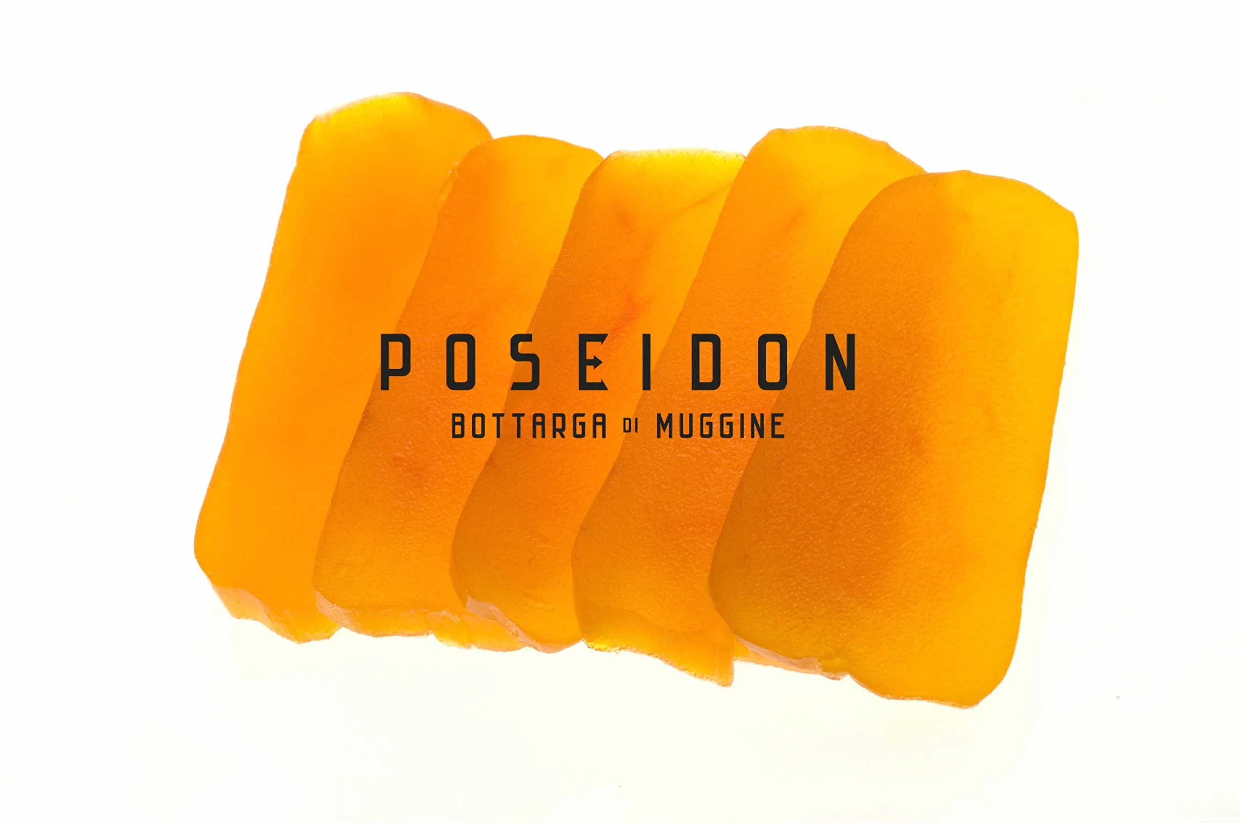 Poseidon Bottarga huevas de salmonete sazonadas Superfood mediterránea de Cerdeña Importado 100-130 gm Kosher