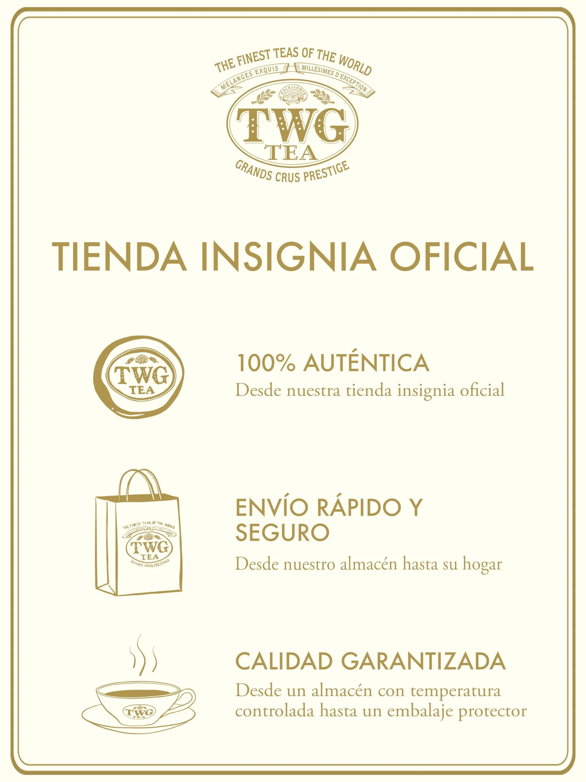 TWG Tea | Red Balloon Tea | Té de Rooibos | Coco y Arándanos | Lata Alta Costura, 100G | Caja de Regalo Originales