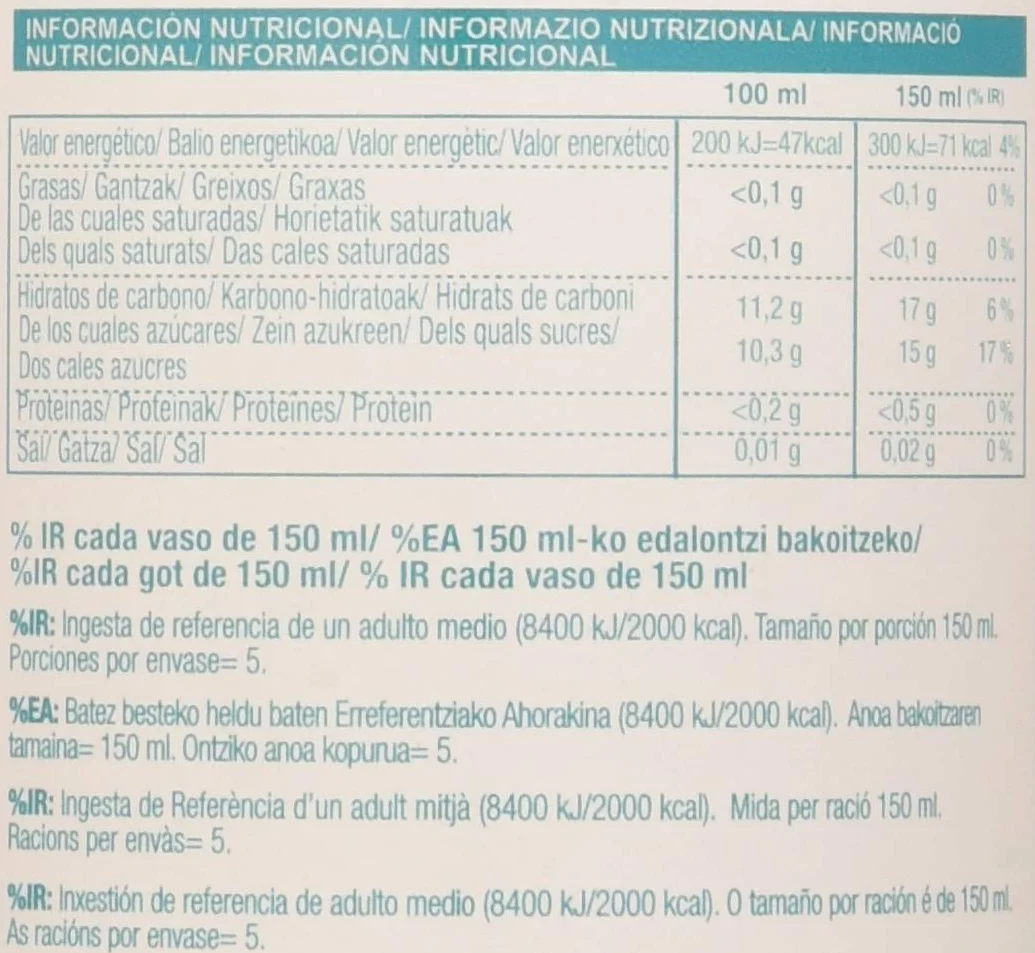Ekolo Limonada Con Agave Ecológica 6 Botellas x 750Ml