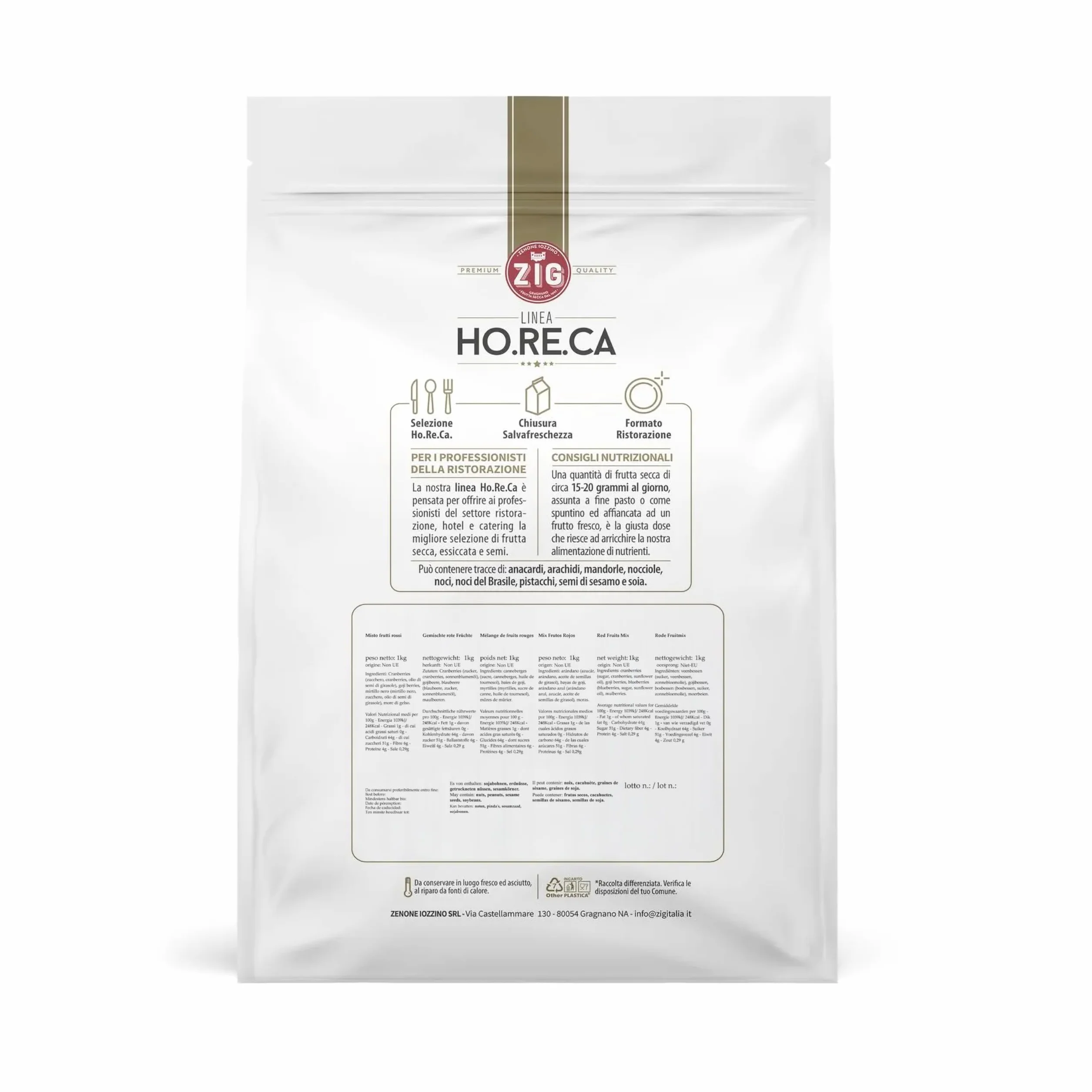 ZIG HORECA mix frutos rojos Berry 1kg