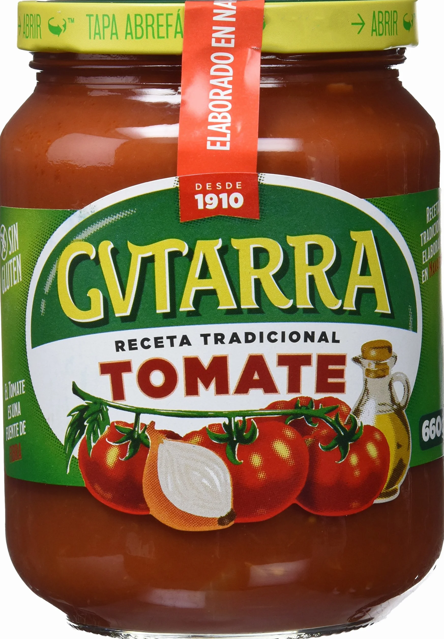 Gvtarra Tomate - Paquete de 6 x 660 gr
